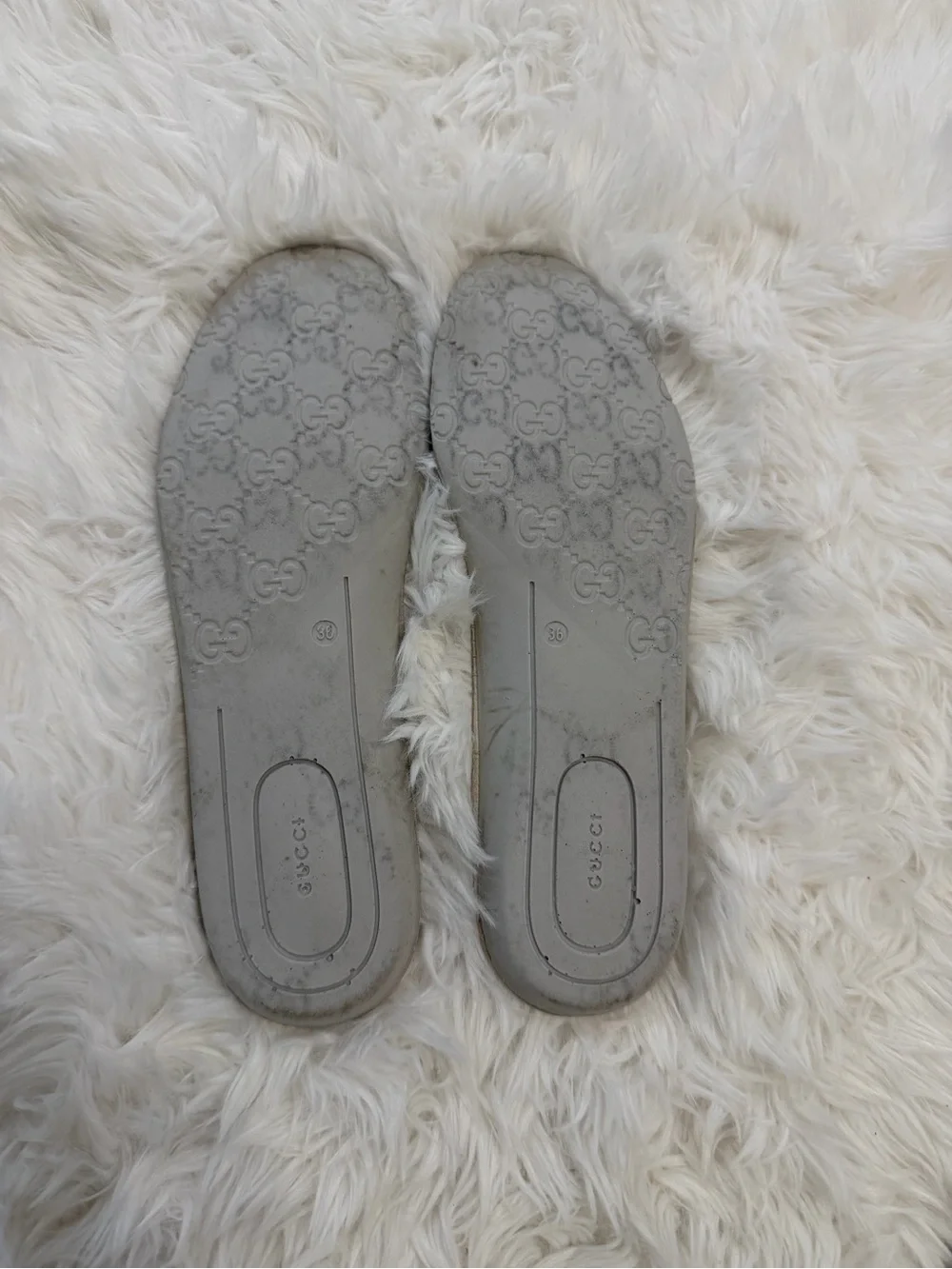 Gucci Ace Women's Sneakers White Leather Web Bee Size 35.5 US 5.5